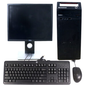 SECOND HAND ThinkCentre CORE I3 3RD GEN, 4GB RAM, 128 SSD DESKTOP PC FULL SET